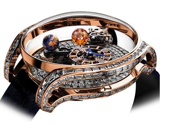 (image for) Replica Jacob & Co ASTRONOMIA SOLAR FULL BAGUETTE AS900.40.BD.BD.A watch